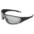 NT2 Eye Protection with Notched Foam Lining, Silver Frame/Clear Anti-Fog Lens