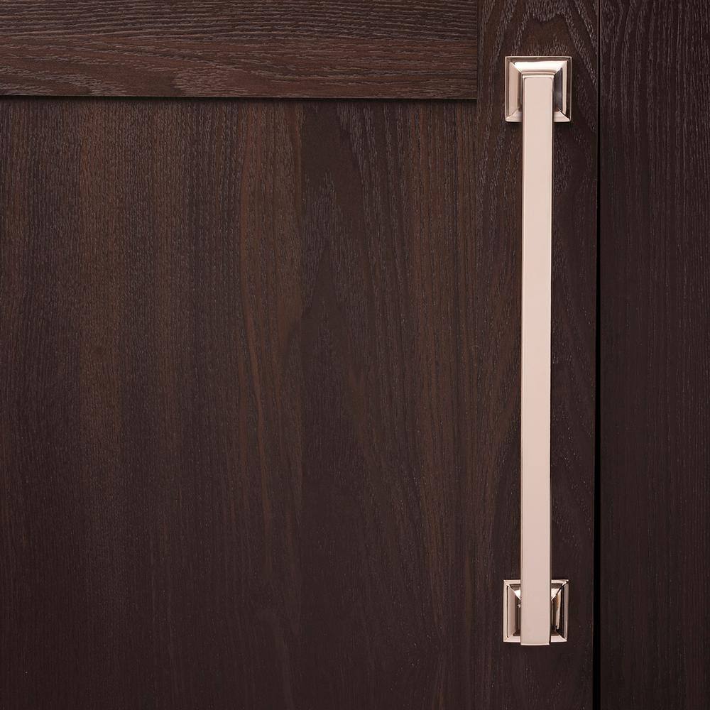 Polished Nickel 14.6 Inch Modern Appliance Handle