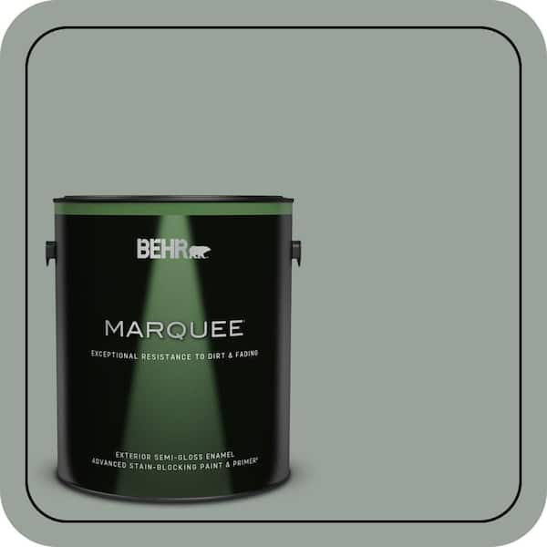 BEHR MARQUEE 1 gal. #N410-4 Natures Gift Semi-Gloss Enamel Exterior Paint & Primer
