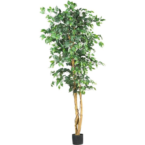 6 ft. Artificial Ficus Tree in Pot