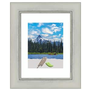 Flair Silver Patina Picture Frame Opening Size 11 x 14 in. (Matted To 8 x 10 in.)