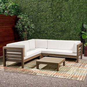 white outdoor sectional sofa