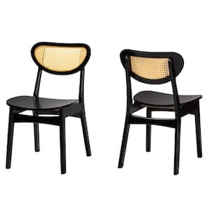 Hesper Dark Brown Dining Chair (Set of 2)