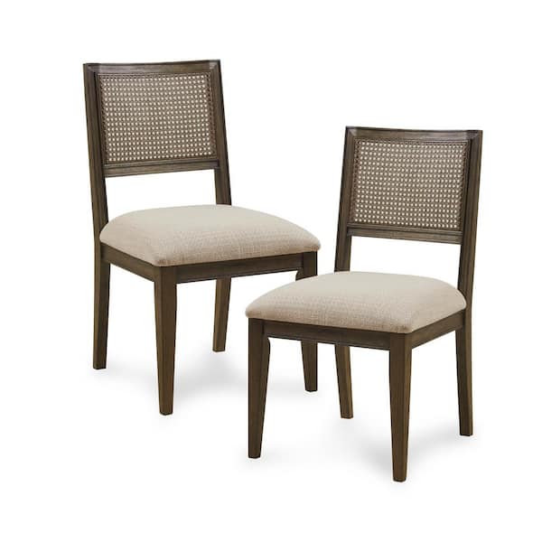 INK+IVY Kelly Brown Dining Chair Set of 2