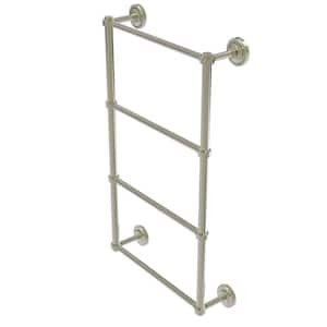 Prestige Regal 36 Inch Wall Mounted 4 Tier Ladder Towel Bar in Polished Nickel