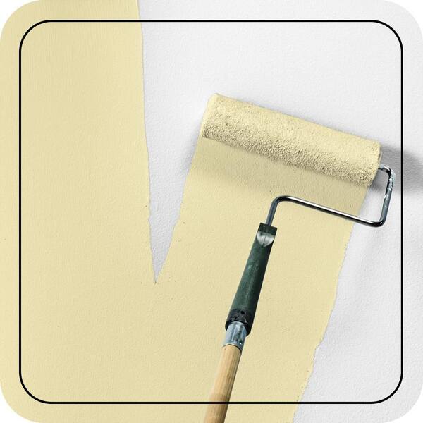 1 qt. #P320-2 Lantern Light Semi-Gloss Enamel EcoMix Plant-Based Interior Paint & Primer