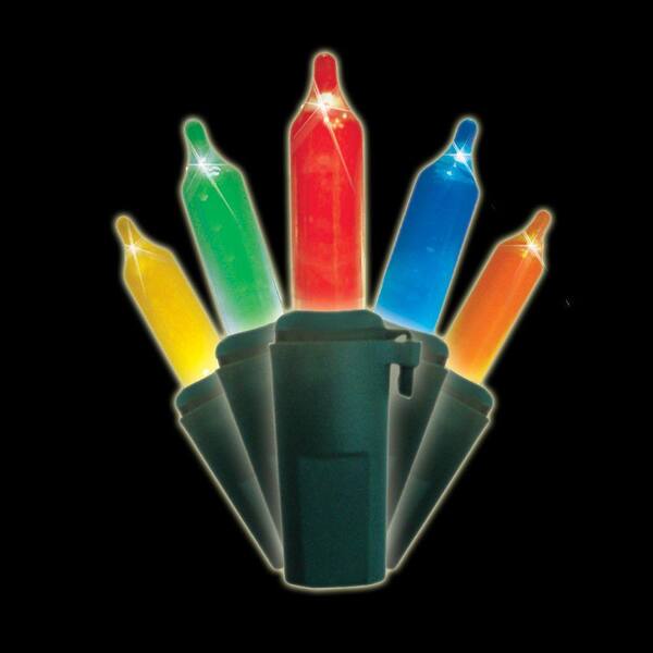 Brite Star 20-Light Battery Operated LED Multi-Colored Traditional Mini Lights (Set of 2)