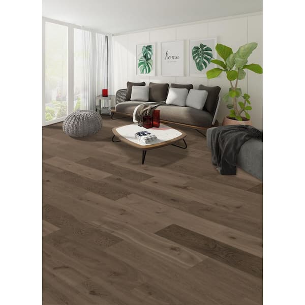 Waterproof Rigid Core T-Molding in the color Accolade 0.23 in. T x 1.77 in. W x 94 in. L