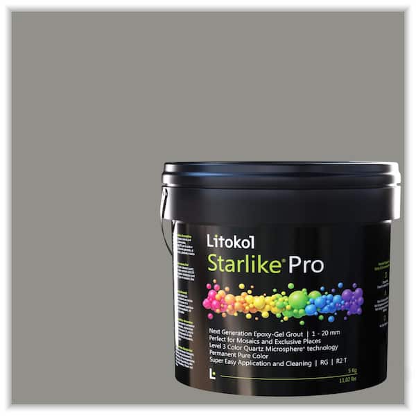The Tile Doctor Starlike Pro Epoxy Grout 06 Nebbia 5.5 lbs