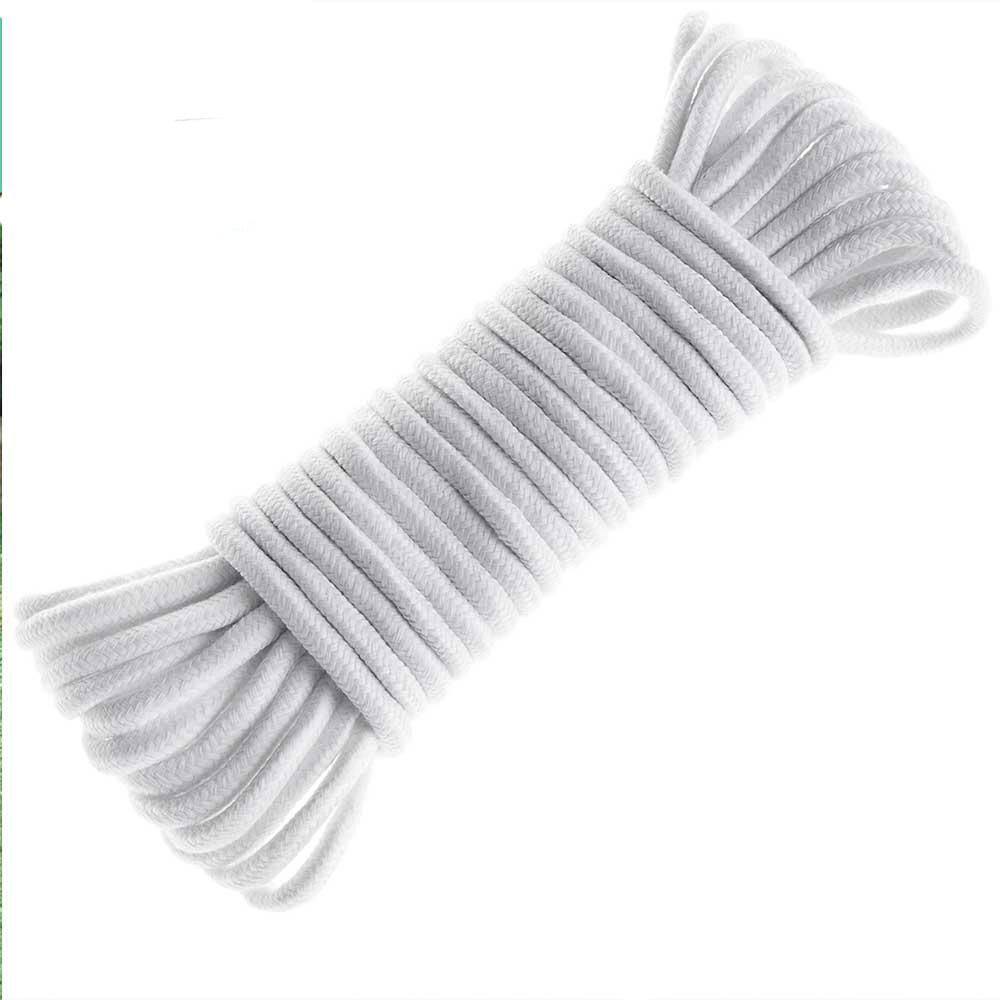 Oyezvary 50 ft. 1/4 in. Self-Watering Capillary Wick Rope for Plants ...