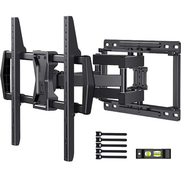 EKIEUDL Ultra-Strong Retractable Full Motion Wall Mount for 37 in.-75 in. in TVs