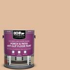 1 gal. #HDC-CT-04 Chic Peach Textured Low-Lustre Enamel Interior/Exterior Porch and Patio Anti-Slip Floor Paint