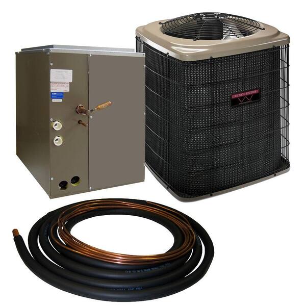 Winchester 1.5 Ton 13 SEER Sweat Whole House Unit Air Conditioner System with 14.5 in. Coil and 30 ft. Line Set