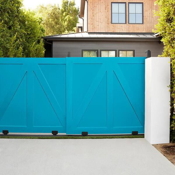 BEHR 1 gal. #550B-6 Isle of Capri Solid Color House and Fence