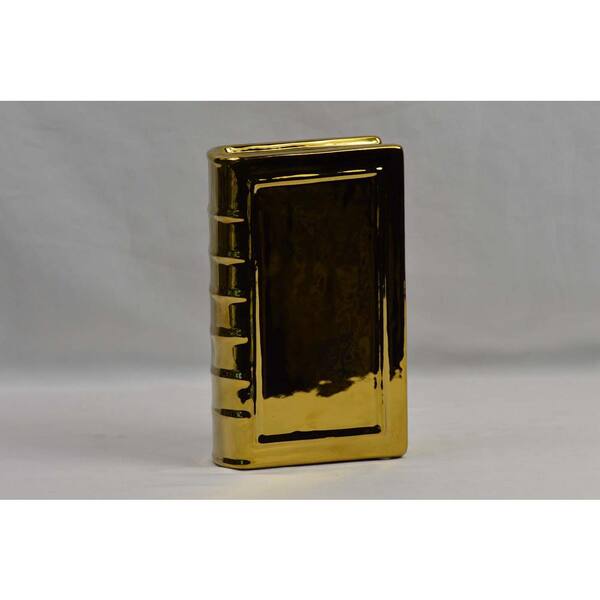 Unbranded Gold Small Ceramic Bookend