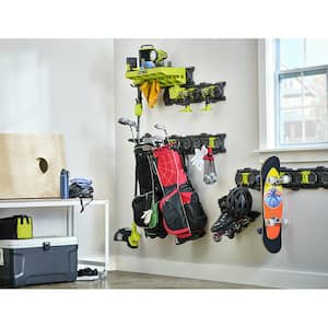 LINK Tool Organizer Shelf (2-Pack) with Wall Rail (2-Pack)