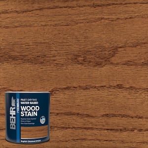 1 qt. #TIS-520 English Chestnut Transparent Fast Drying Water-Based Interior Wood Stain