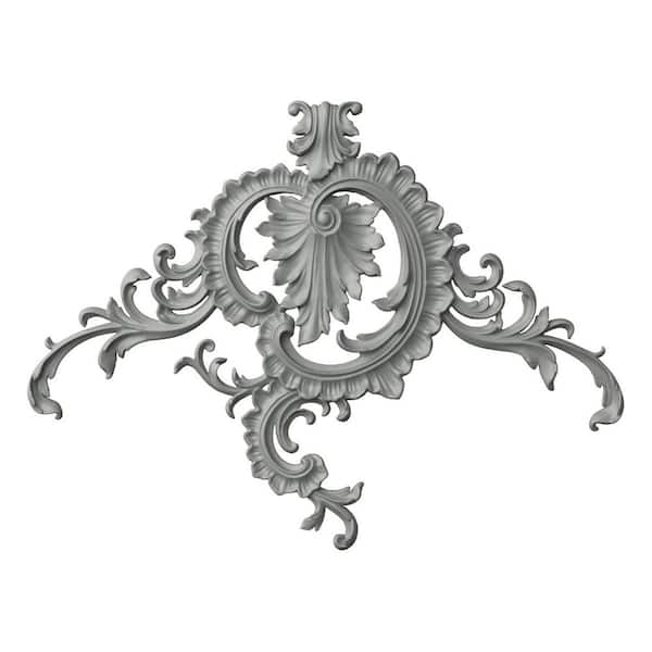 Ekena Millwork 1.50 in. x 30 in. x 29.875 in. Polyurethane Applique & Onlay Moulding