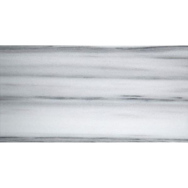 EMSER TILE Metro White 3 in. x 6 in. Marble Floor and Wall Tile (0.12 sq. ft.)