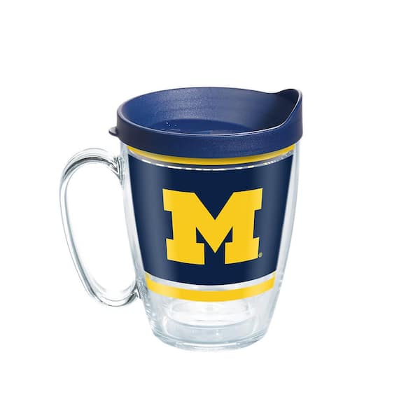 Tervis University of Michigan Legend 16 oz. Double Walled Insulated Travel Mug with Lid
