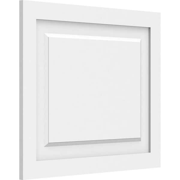 Ekena Millwork 32"W x 18"H x 5/8"P Legacy Raised Panel Decorative Wall Panel