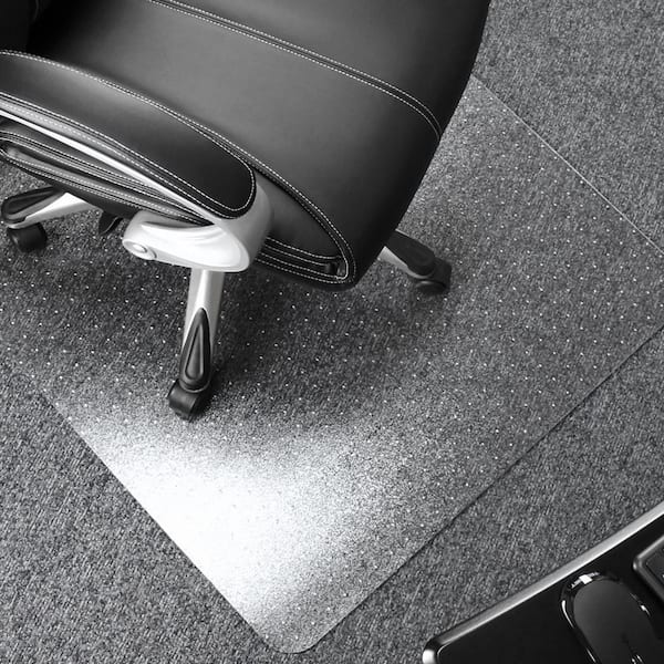 Ultimat Clear 35 in. x 47 in. Polycarbonate Rectangular Indoor Chair Mat for Carpets Over 1/2 in.