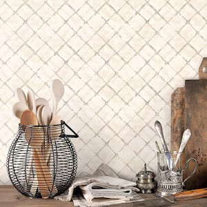 Chicken Wire Vinyl Roll Wallpaper (Covers 55 sq. ft.)