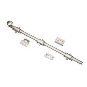 18 in. Brushed Nickel Surface Bolt Kit