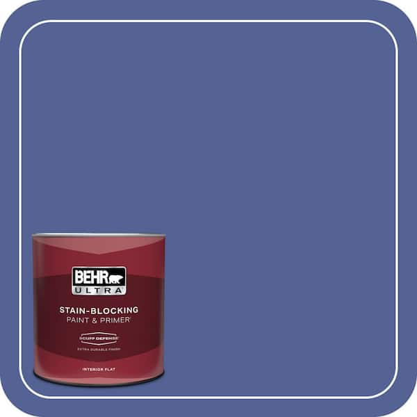 BEHR ULTRA 1 qt. #610B-7 Breathtaking Extra Durable Flat Interior Paint & Primer