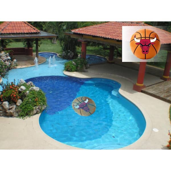 Applied Icon NBA Chicago Bulls 59 in. x 59 in. Large Pool Graphic
