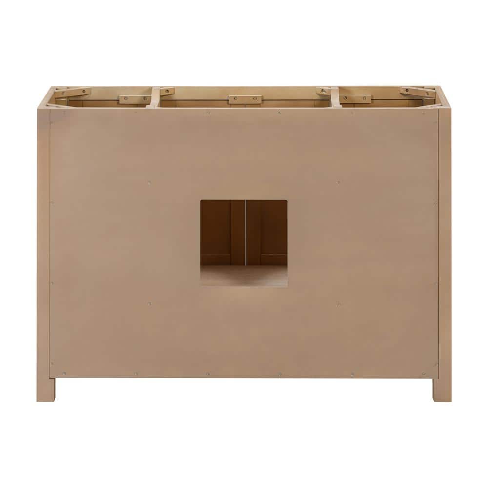 Modero 48" Brushed Oak Single Bathroom Vanity Base