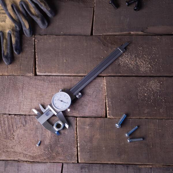 6" SAE Imperial Dial Calipers Hardened Stainless Steel