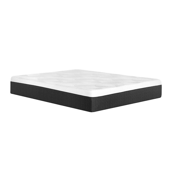 PRIMO INTERNATIONAL Glacial Plush 12 in. Medium Cool Gel Memory Foam
