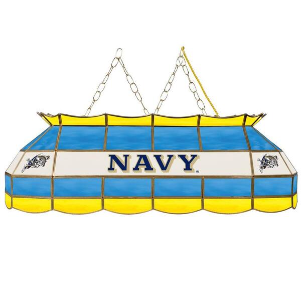 Trademark United States Naval Academy 40 in. Gold Tiffany Light