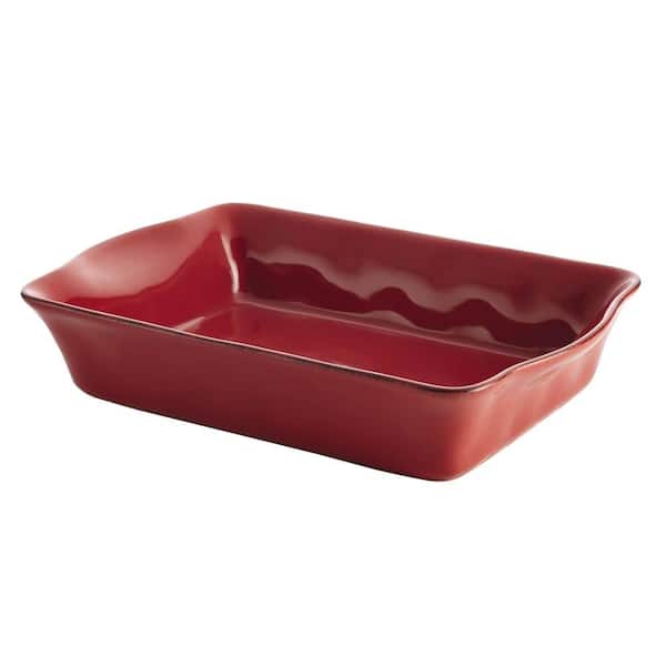 Rachael Ray Cucina Stoneware 9 in. x 13 in. Rectangle Baker