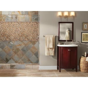 Manhattan Blend 12 in. x 12 in. x 8mm Glass and Metal Mesh-Mounted Mosaic Wall Tile (10 sq. ft. / Case)