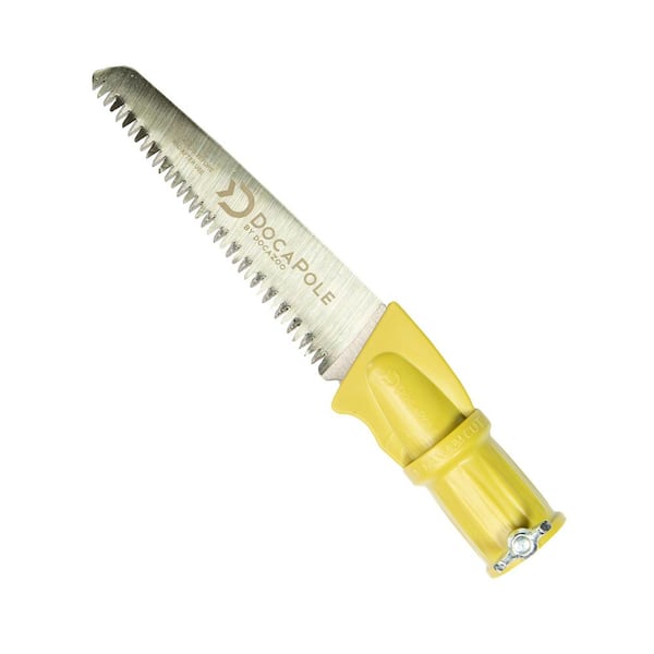 DocaPole 7 in. Pruning Saw Attachment, Small Pruning Saw Extension Pole Attachment, for Pruning Small Limbs (Pole not Included)