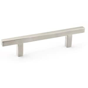 Sunset Collection 3 3/4 in. (96 mm) Stainless Steel Modern Cabinet Bar Pull