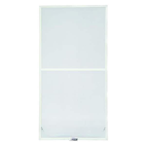 19-7/8 in. x 54-27/32 in. 400-Series White Aluminum Double-Hung Window Screen