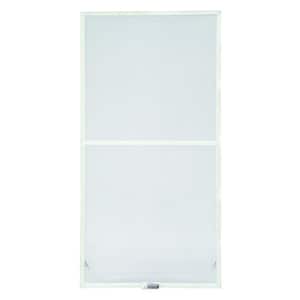 19-7/8 in. x 54-27/32 in. 400-Series White Aluminum Double-Hung Window Screen