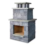 Bluestone Compact Outdoor Fireplace