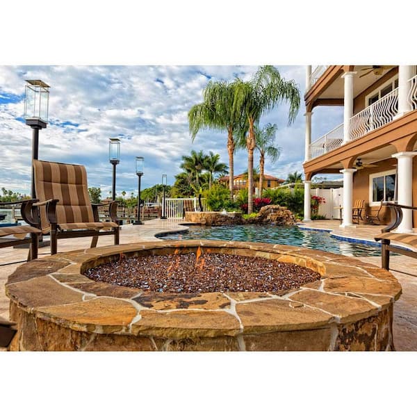 Margo Garden Products 1/4 in. 25 lb. Copper Reflective Tempered