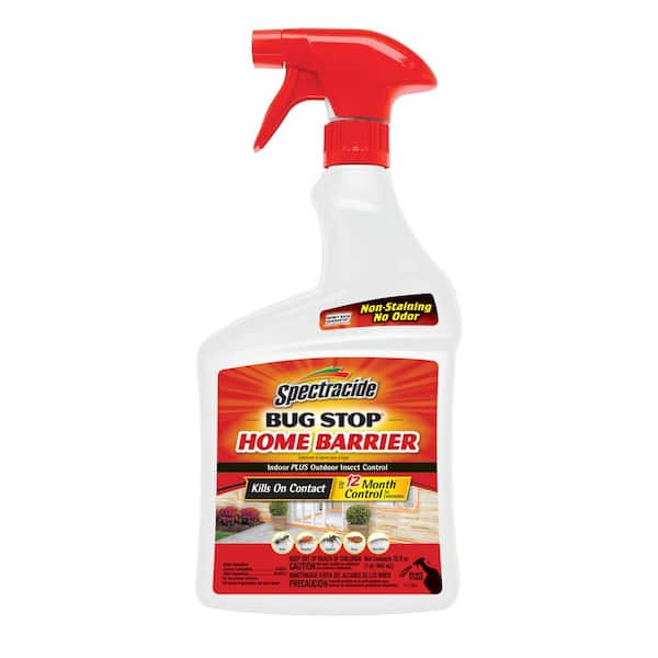 32 oz. Bug Stop Home Barrier Ready-To-Use Indoor Plus Outdoor Insect Control (Insect Killer)