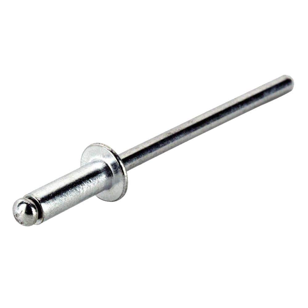 3/8"Flange Size Aluminum Steel Pop Rivets 3/16" Diameter 100pcs 