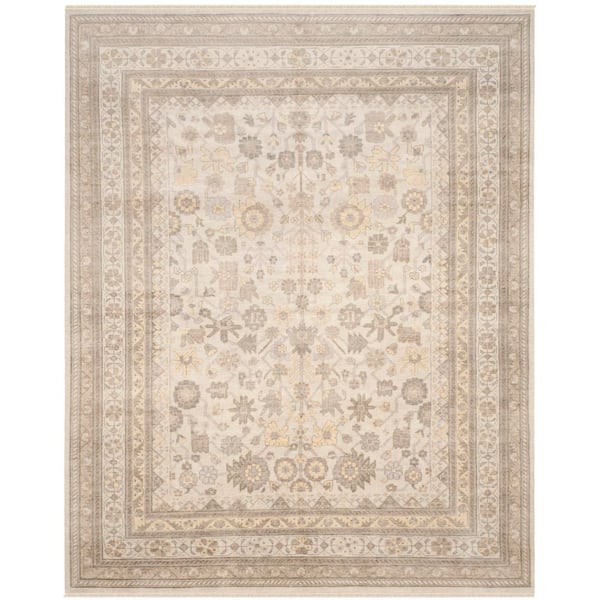 Sultanabad 9 ft. x 12 ft. Ivory Oriental Area Rug