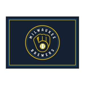 Milwaukee Brewers 4 ft. by 6 ft. Spirit Area Rug