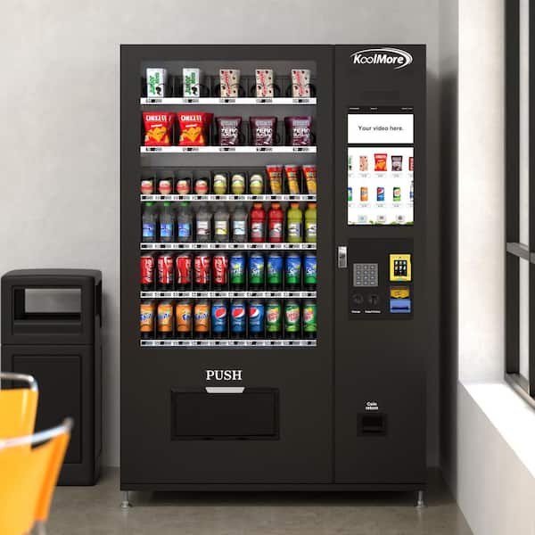 Koolmore 51 in. Refrigerated Vending Machine, 60-Slots and 22 in