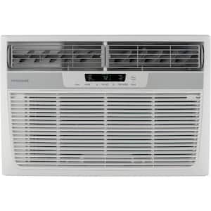 5,050 BTU 115V Window Air Conditioner Cools 500 Sq. Ft. with Heaterand Remote in White