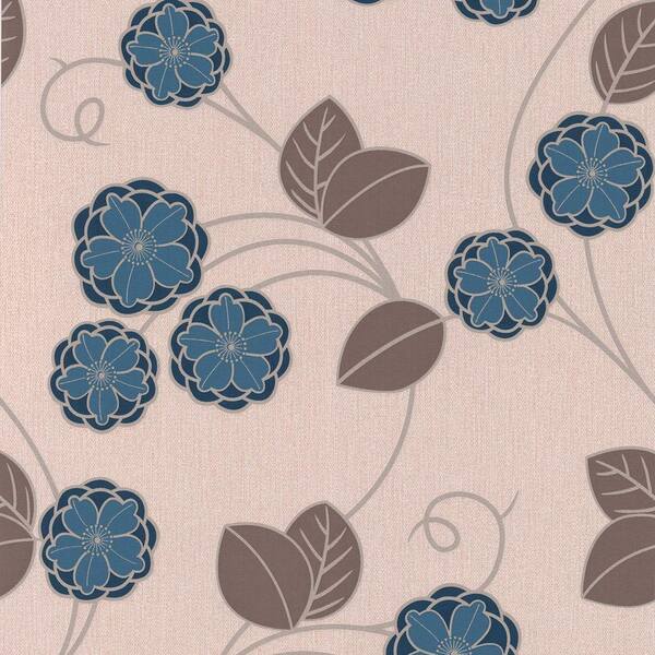 Graham & Brown 56 sq. ft. Horizon Blue Wallpaper