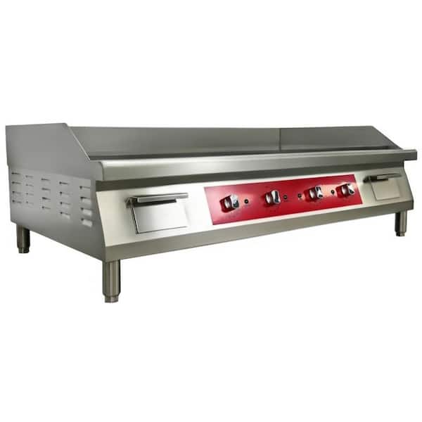 48.5 in. W 984 sq. in. commercial NSF Electric Griddle EN5F with 14000W in Stainless Steel